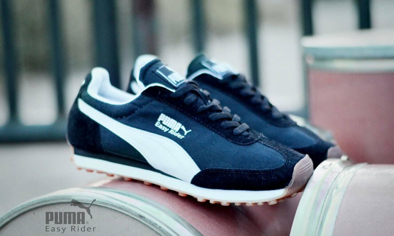 Sepatu Sport Pria Puma Easy Rider Hitam Terlaris Di LAZADA
