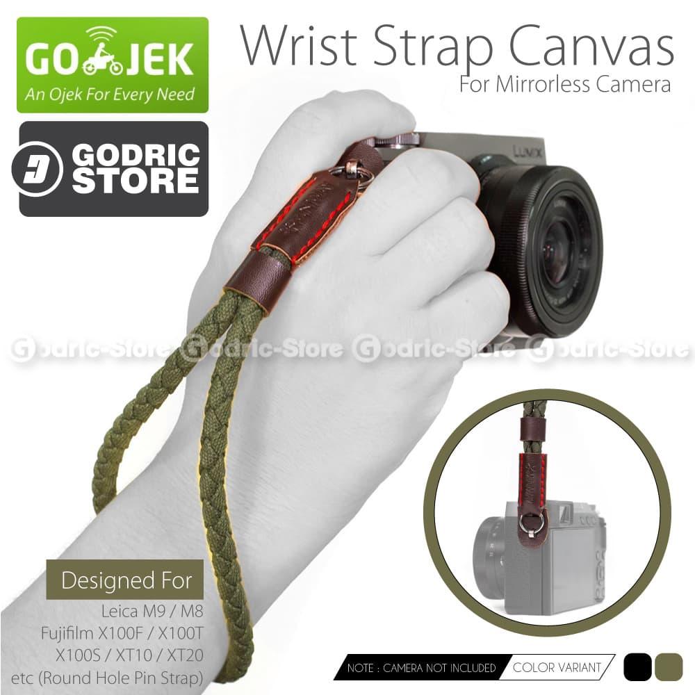 Kanvas Wrist Strap Kepang Mirrorless Leica M9 M8 Fujifilm XT20 X100F