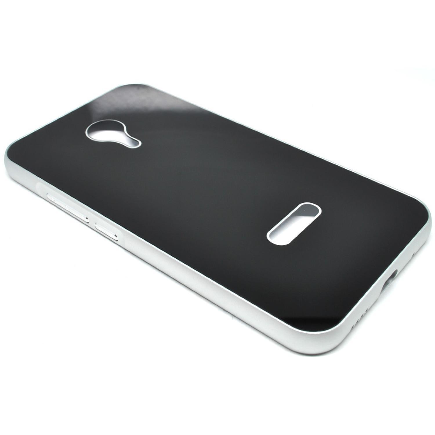 Aluminium Bumper with Mirror Back Cover for Meizu Casing HP Murah Terbaru