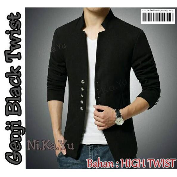 Blazer Genji New - Baju Jas Pria Cowok Wisuda Pesta Koko Murah Terbaru - B2qtxl