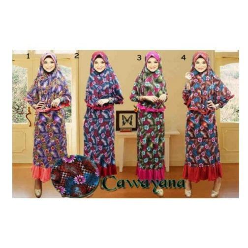 Obral Baju Muslim Wanita Gamis Kembang & Kerudung Murah Jakarta