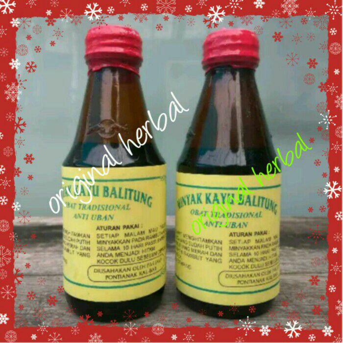 Minyak kayu balitung kalimantan/penghilang uban original djamin asli