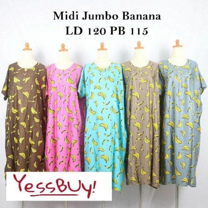 DASTER JUMBO BANANA / DASTER JUMBO / BAJU HAMIL / BAJU MENYUSUI
