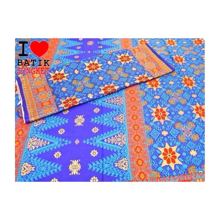 Suji Kencana songket mesin katun palembang batak medan ulos batik / Kain Batik Songket / Bahan Batik