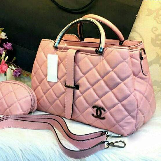 Tas Wanita Tas Murah Chanel Lidah Tas Selempang set Dompet