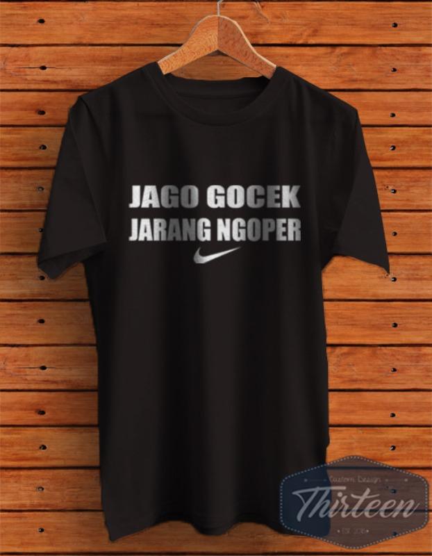 Kaos Original Baju Bola Futsal Kata-kata Unik Kualitas Distro - Hitam