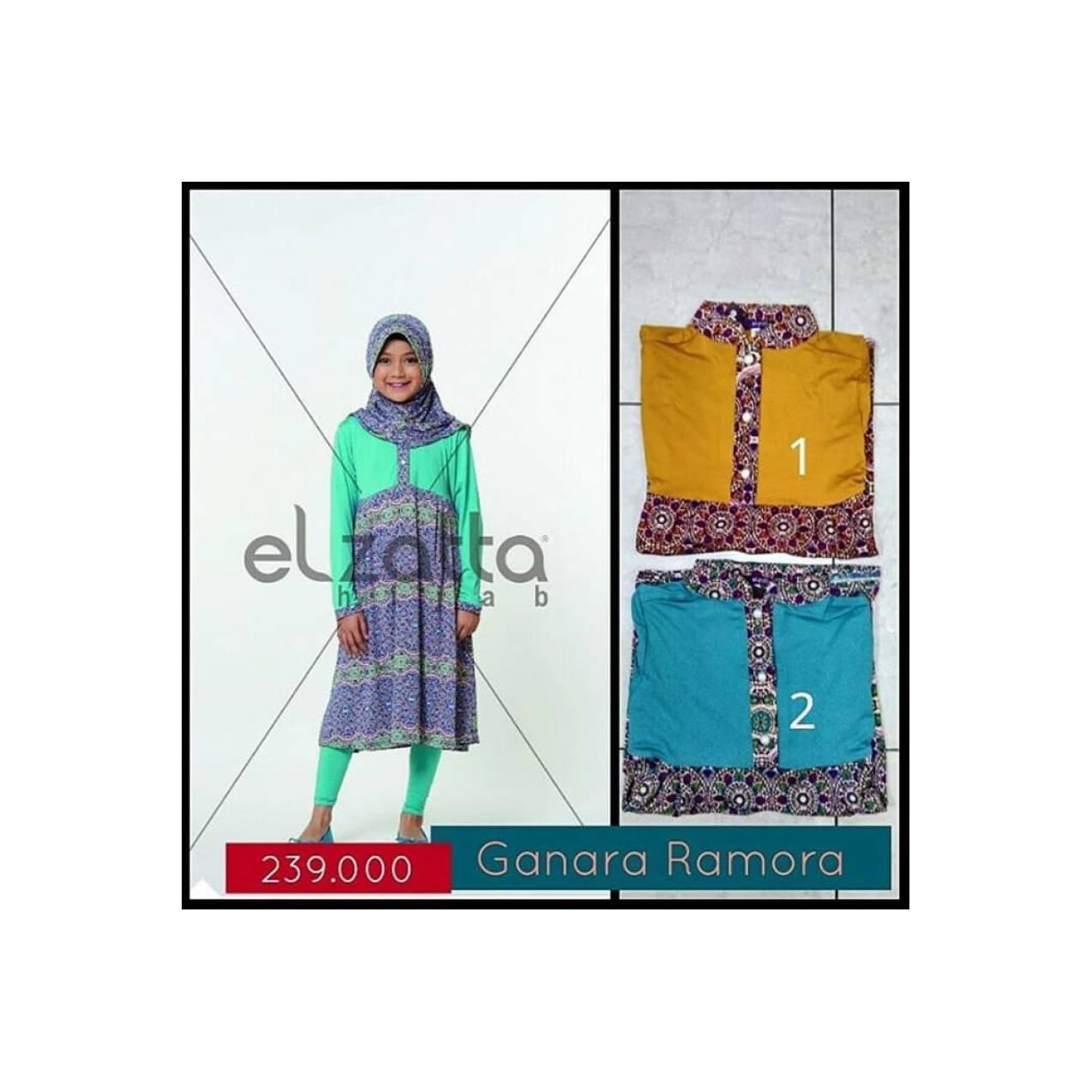 Gamis Anak Ganara Ramora Elzatta Asli Original Koleksi Busana Muslim
