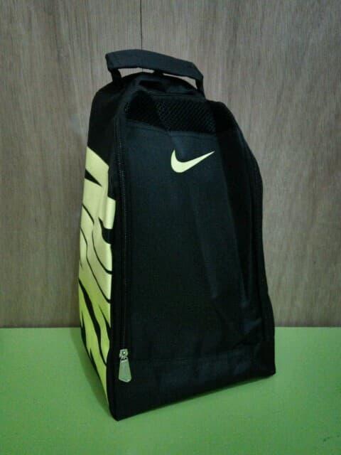 ORIGINAL!!! Tas Sepatu Futsal Bola Gym Fitness Running Nike Hitam Stabilo - PcHcVj