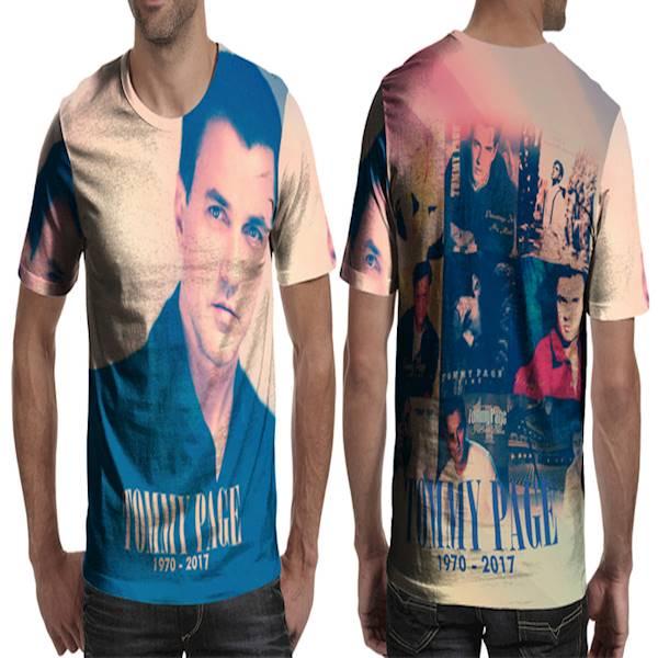 Kaos T-Shirt Lengan Pendek Full Print Custom Tommy Page Art 8