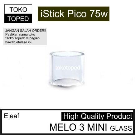 Eleaf MELO 3 MINI Replacement Glass istick pico 75 vape kit kaca iii Eleaf MELO 3 MINI Replacement Glass istick pico 75 vape kit kaca iii