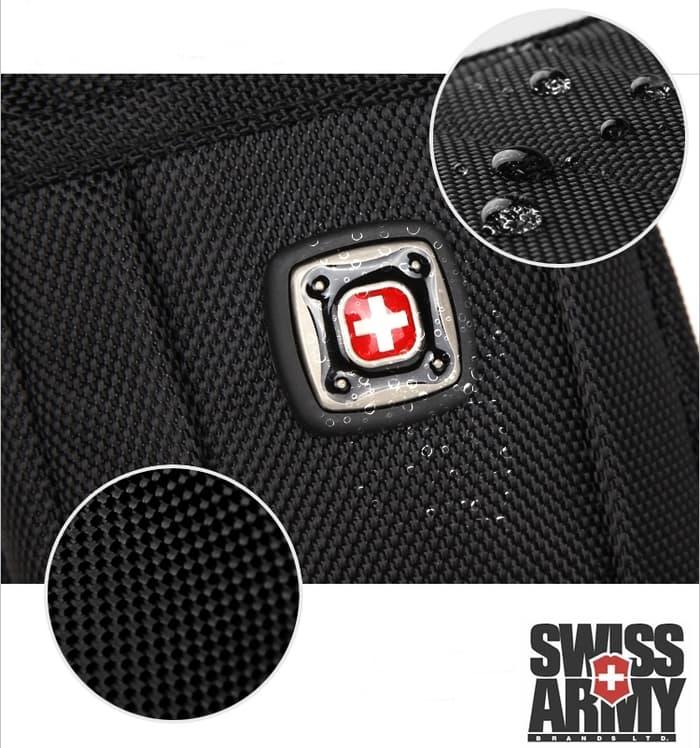 HARGA PROMO!!! Sarung HP 5 5,5 inch case tas pinggang army sport import SWISS GEAR - wFwVsH