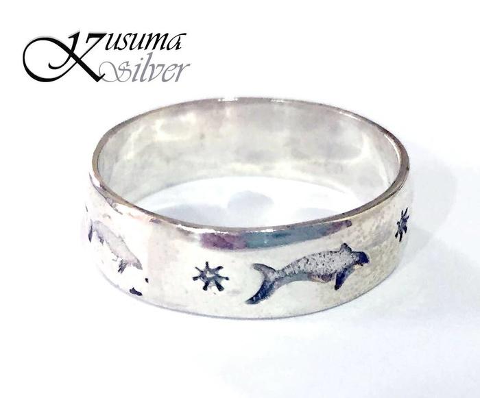 Cincin Ring Perak - Silver Bali Simbol Ikan Fish 925