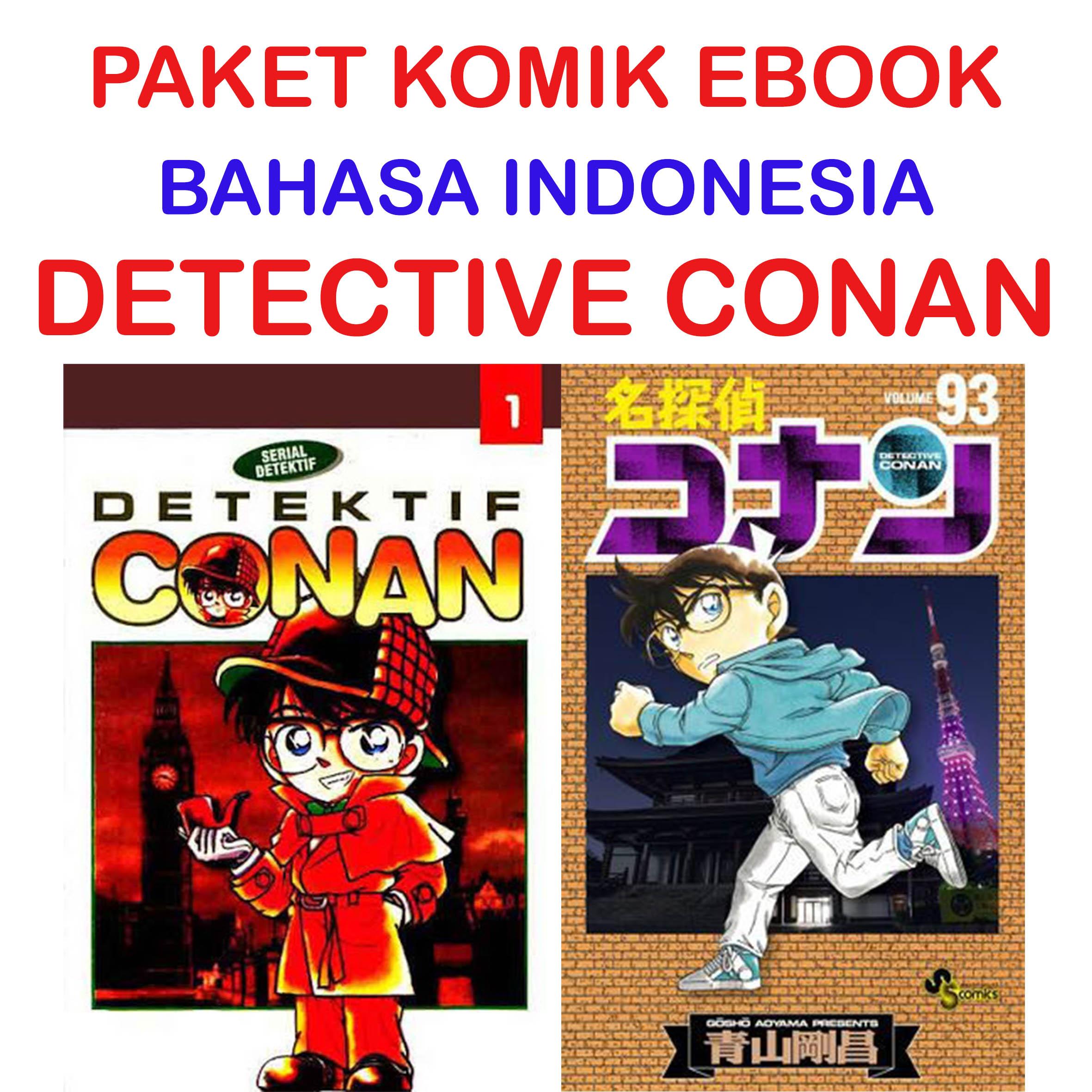 EBOOK KOMIK DETECTIVE CONAN BAHASA INDONESIA BUKU KE 1-96