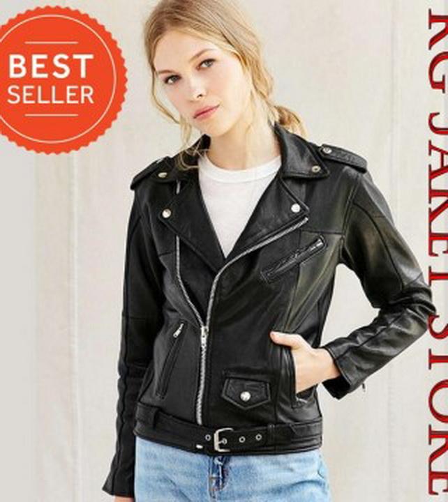 JAKET WANITA MODEL REVA ANAK JALANAN SEMI KULIT