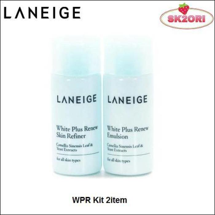 LANEIGE White Plus Renew 2item (skin refiner 15ml + emulsion 15ml) Termurahh