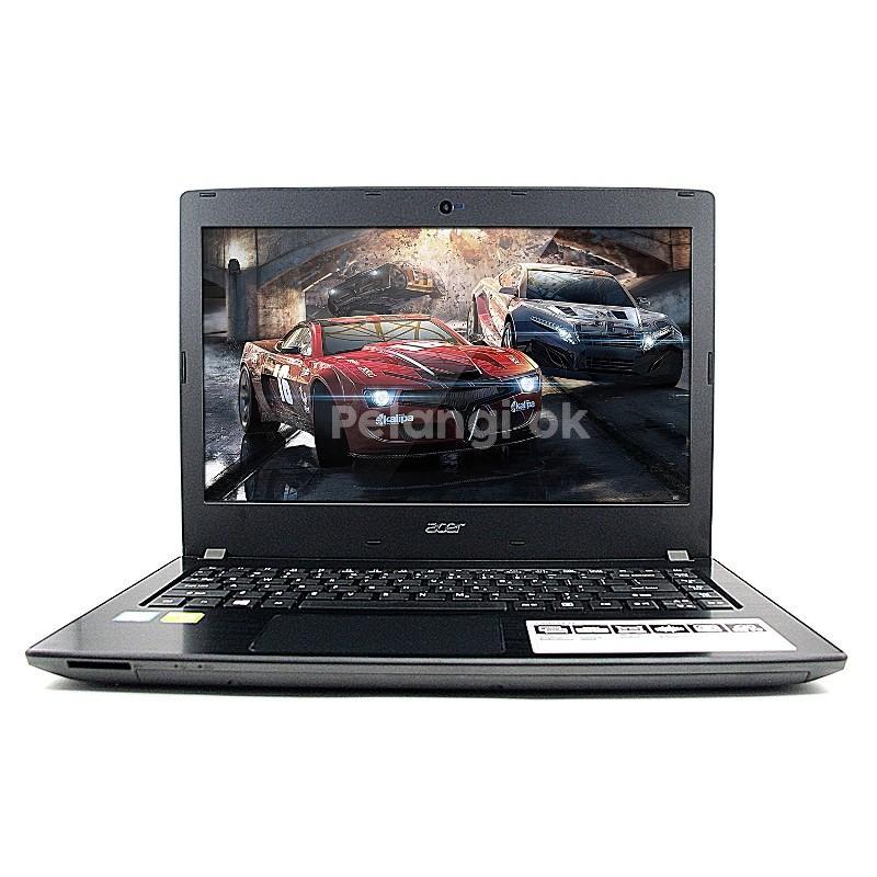 Laptop Gaming Acer Aspire E5-475G-541U Core i5-7200U RAM 4GB HDD 1TERA VGA NVIDIA GeForce 940MX 2GB - Murah Bergaransi