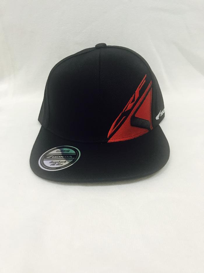 Hemat 10%!! Topi Honda Crf Snapback Snap Back Cap Hat Topi Honda Hitam Black Ori - ready stock