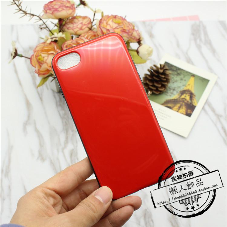 Selubung Lunak Hitam atau Merah Piano Kucing Selubung Ponsel IPhone6 Apple Identitas