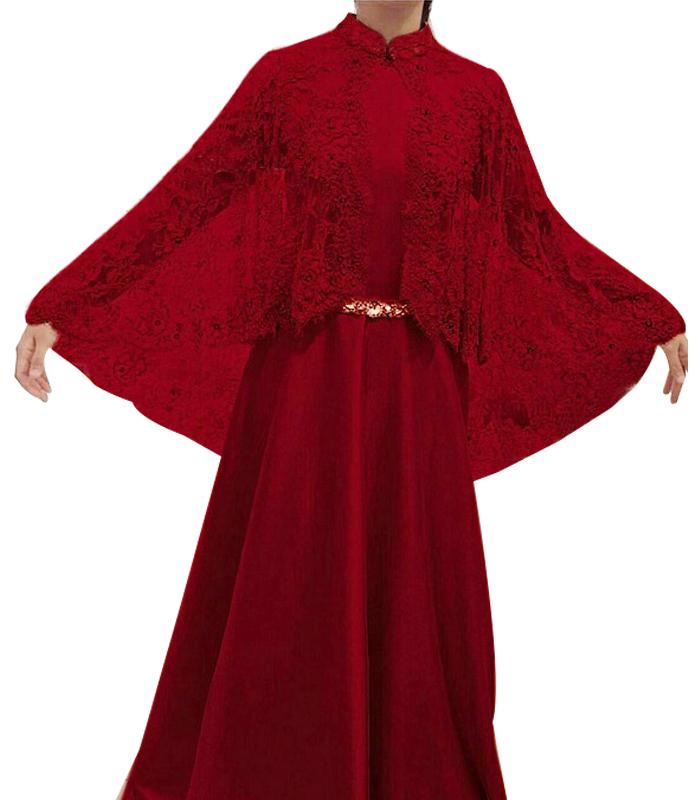 TOSERBU Gamis Maxi Busu (L - Fit XL) ANRENI - Balotelli Brokat Glitter