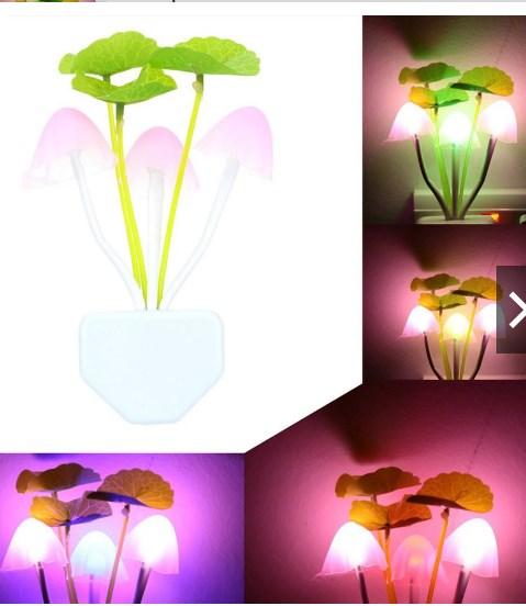 Lampu Kamar Tidur LED Jamur Avatar Murah Anak Warna Warni Rumah Unik Import Hias Grosir HLJ