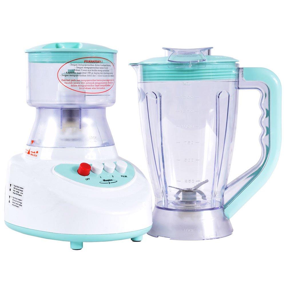 Maspion MT-1568 Blender Plastik 1.5 Liter 2in1