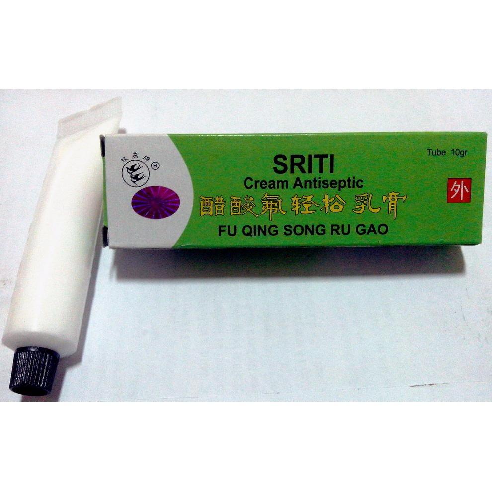 Walet Salep SRITI Cream Antiseptic 10gr - Salep Obat Anti Jamur Kulit Gatal Gatal Panu Jerawat
