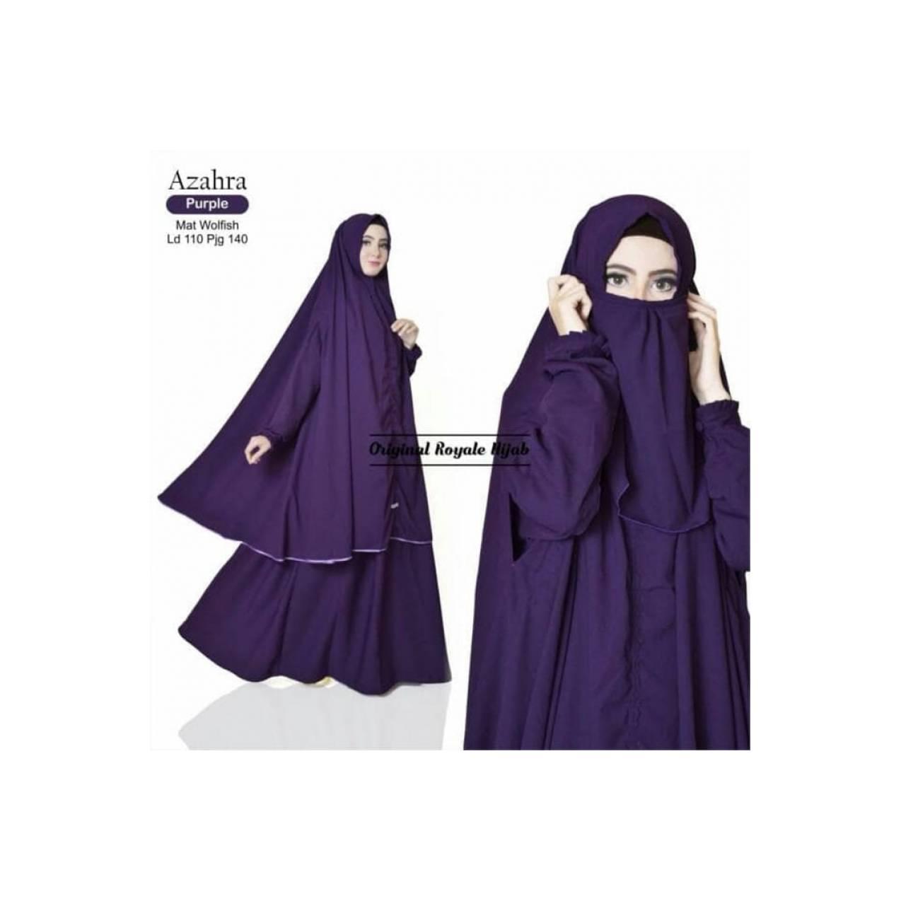 PUSAT GROSIR baju muslim azzahra syari wolfis