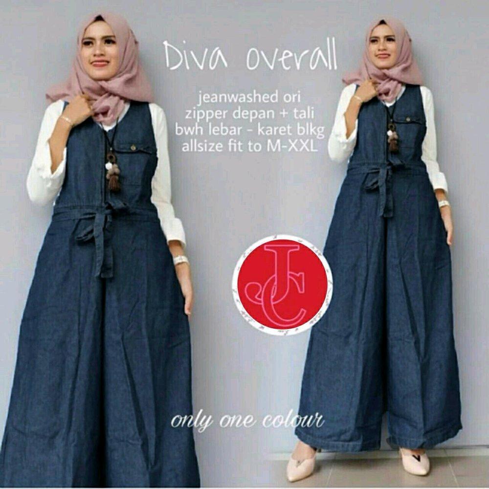 Diva overall MAXI BUSUI MAXI TREND GAMIS MURAH SYARI KHIMAR BAJU MUSLIM WANITA FASHION WANITA di lapak almellshopp almellshopp