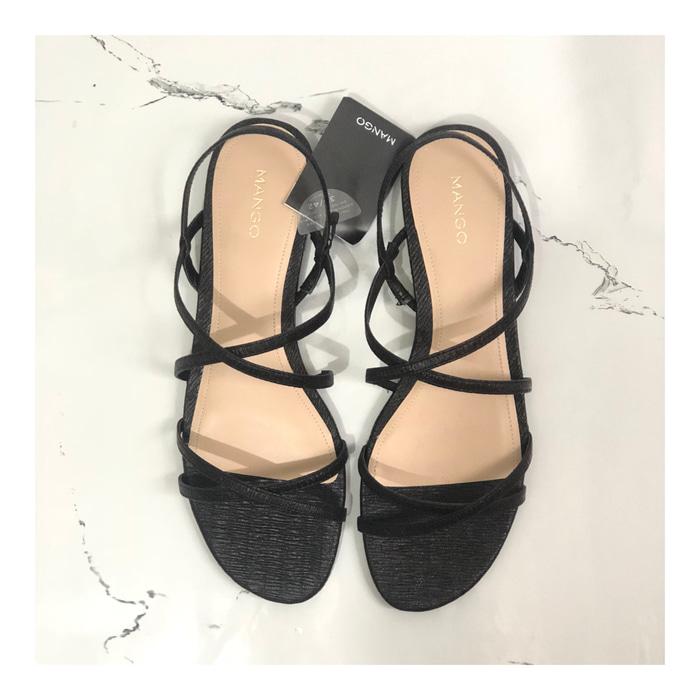 Sandal Sepatu Mango Original Not Stradivarius Hnm Gap Havaianas Fossil