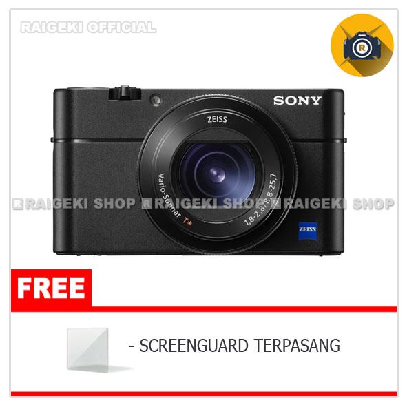 Sony Cyber-shot RX100 Mark V ( Free Screenguard Terpasang ) - Hitam