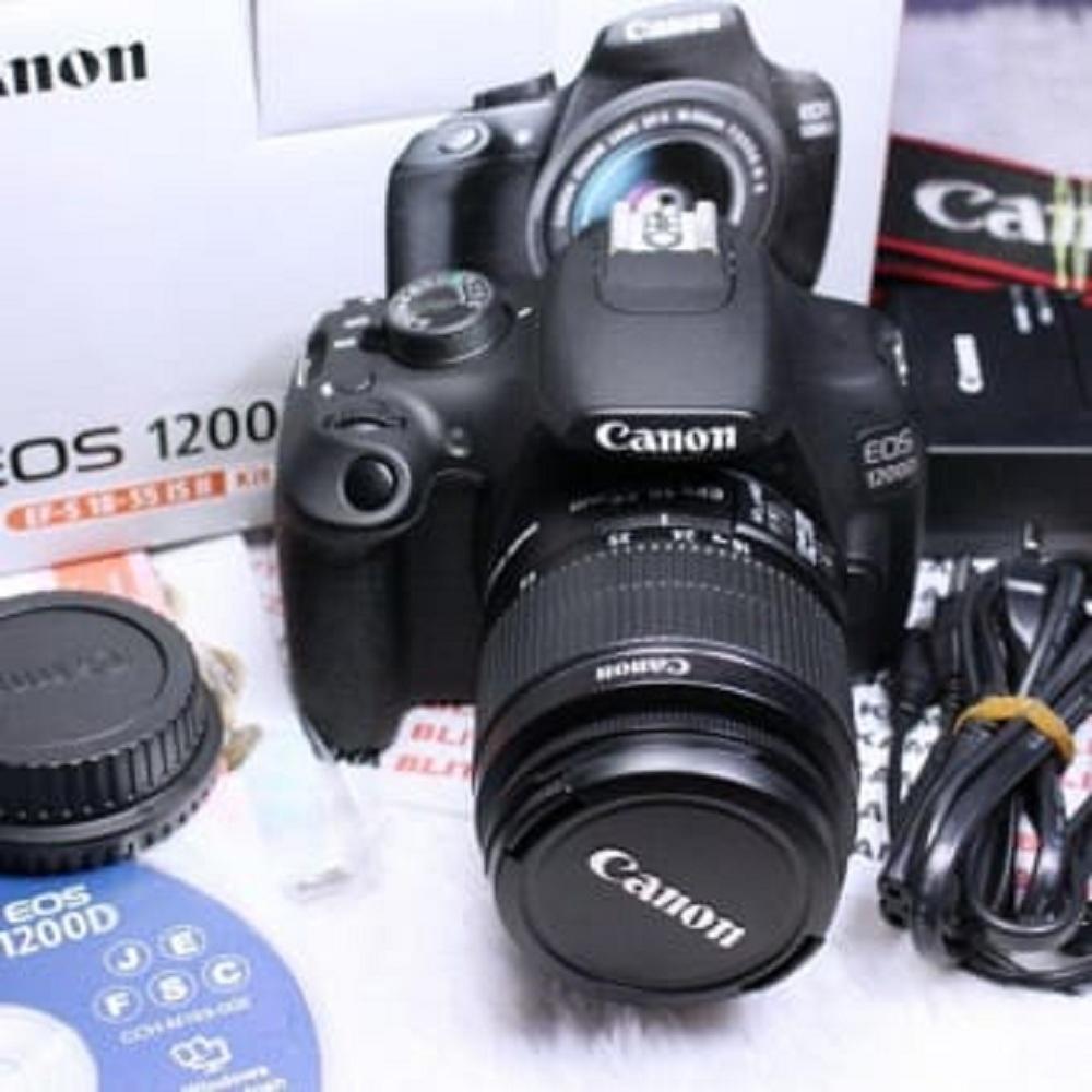 Canon EOS 1200D Digital SLR Camera with EF-S 18-55mm f/3.5-5.6 III Lens - International Version (No Warranty) - intl