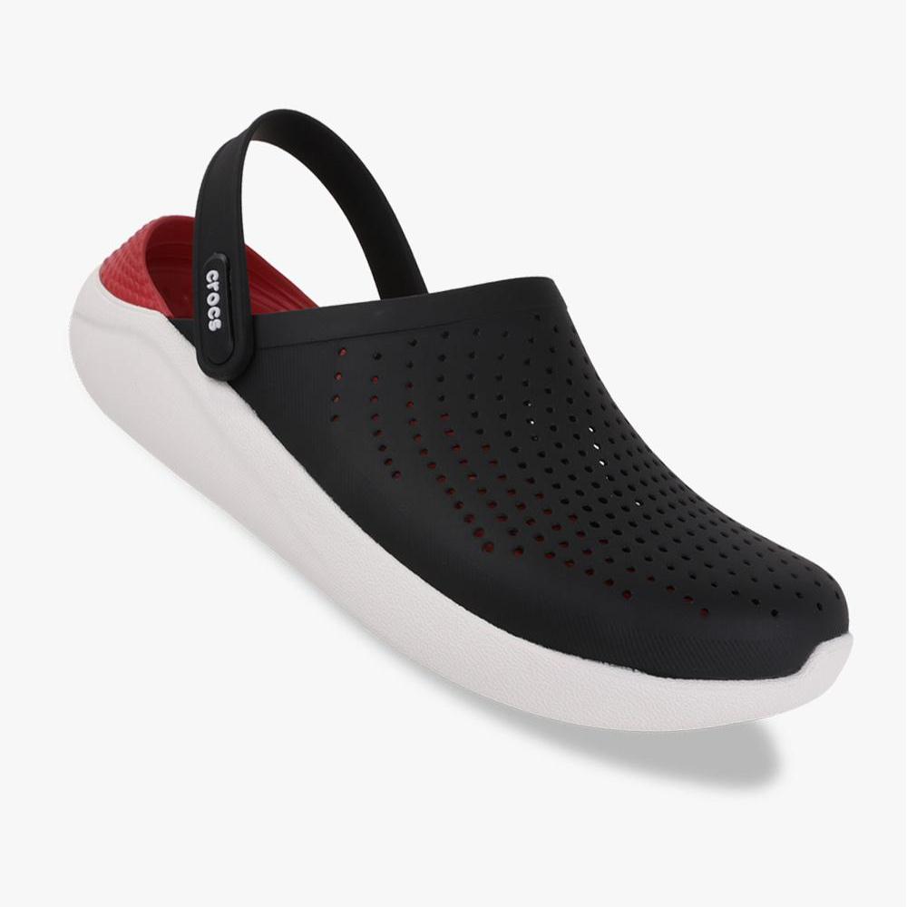 Crocs LiteRide Graphic Clog Unisex Ss - Black