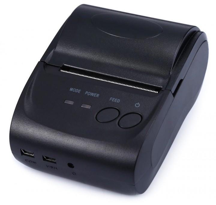 ZJIANG ZJ-5802 Bluetooth 58mm Thermal Receipt Mini Printer Free Paper