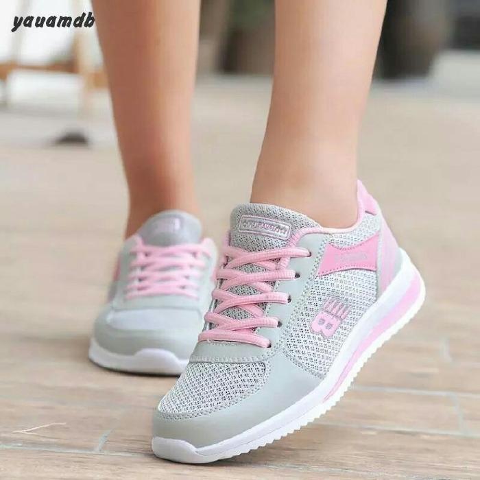 SEPATU MURAH SNEAKERS NB FASHION ABU ABU