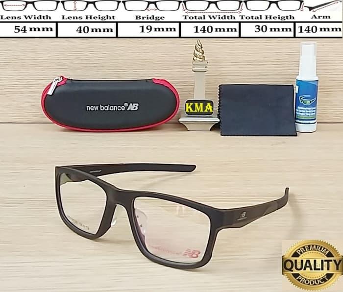 Hemat 10%!! Frame Kacamata Minus New Balance 09030 Frame Kacamata Sport Premium - ready stock