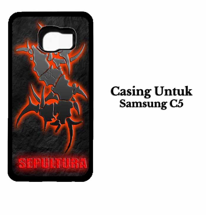 Casing SAMSUNG C5 sepultura Hardcase Custom Case Se7enstores