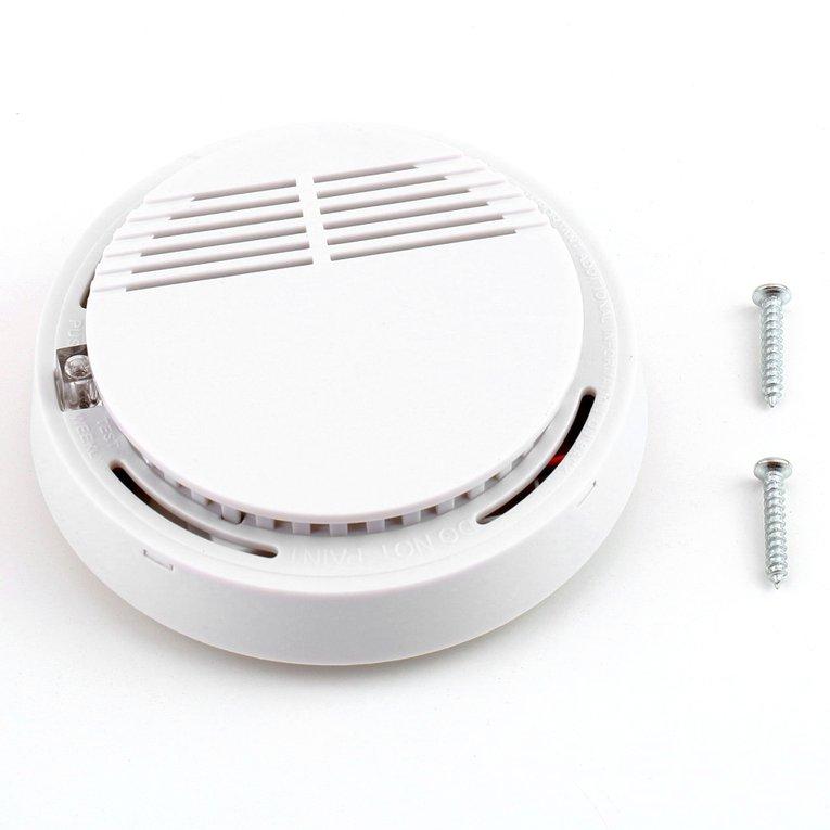 Fire Smoke Sensor Detector Alarm Tester Cordless Home Family Guard Security