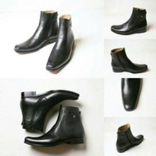 SEPATU BOOT PRIA KULIT (boot/pantofel/delta/bally/brodo/nike/adidas)