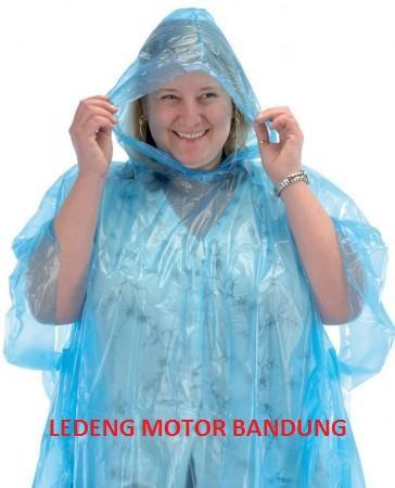 Jas Hujan Kresek Plastik Tipis Murah Raincoat Darurat 1x pakai NEW