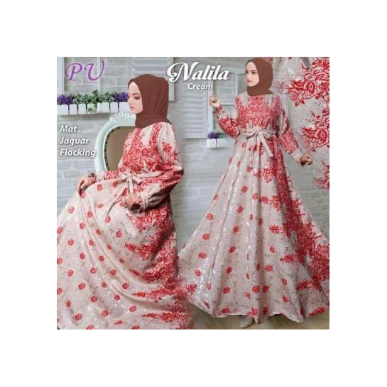 TOKO KIRANA SURABAYA BAJU GAMIS NALILA SYARI ORI PU