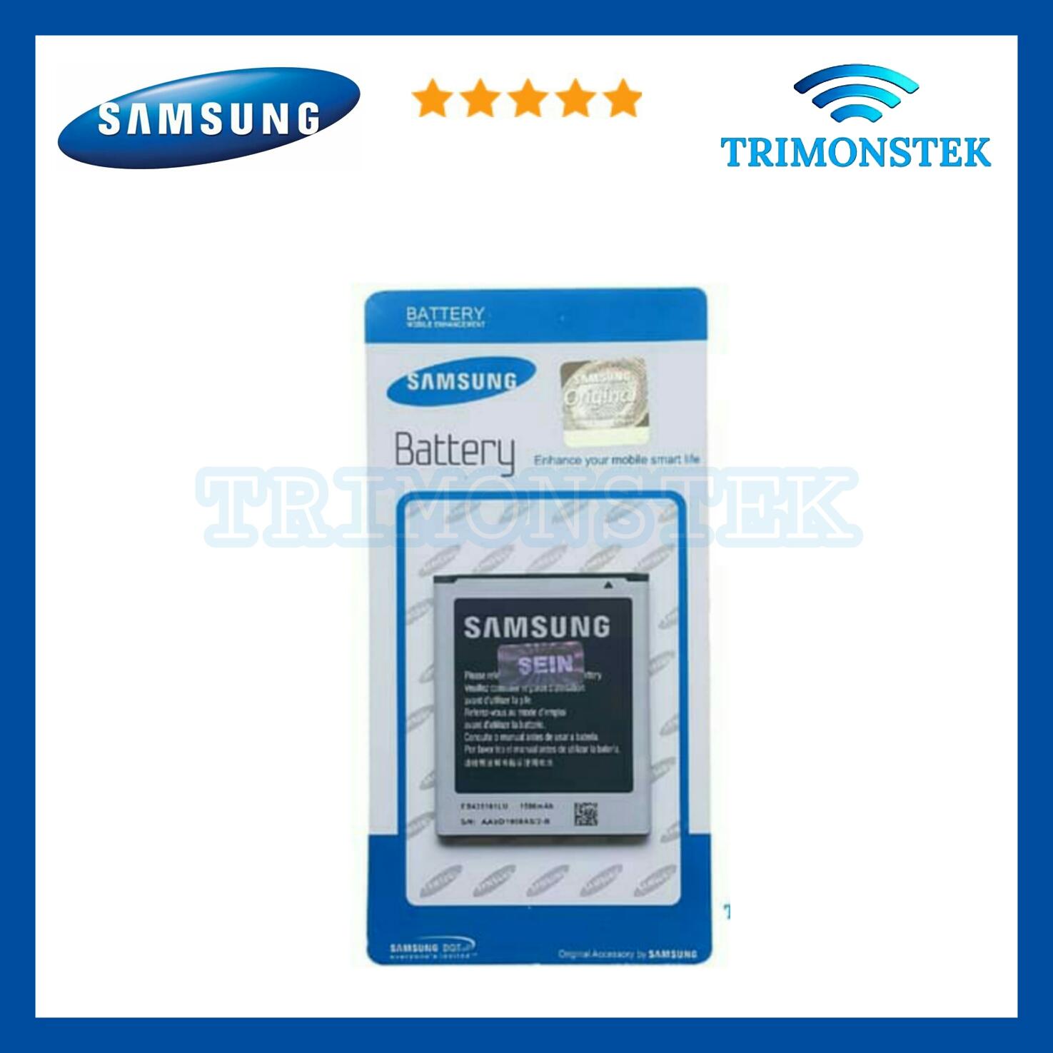 Baterai Battery Samsung EB425161LU Galaxy S3 Mini i8190 Ace 2 i8160 S Duos S7562 Infinite i759 S7560M Exhibit