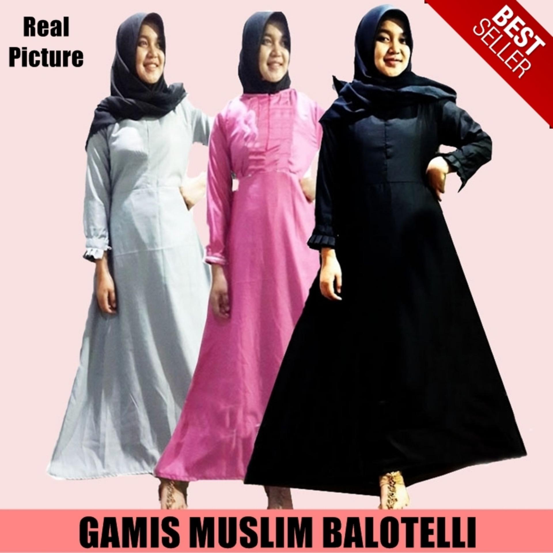 GAMIS BALOTELI MODEL UMBRELLA HARGA GROSIR