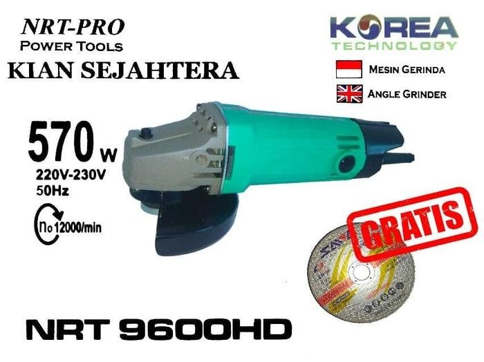 Mesin gerinda tangan nrt 9600 HD Bestseller