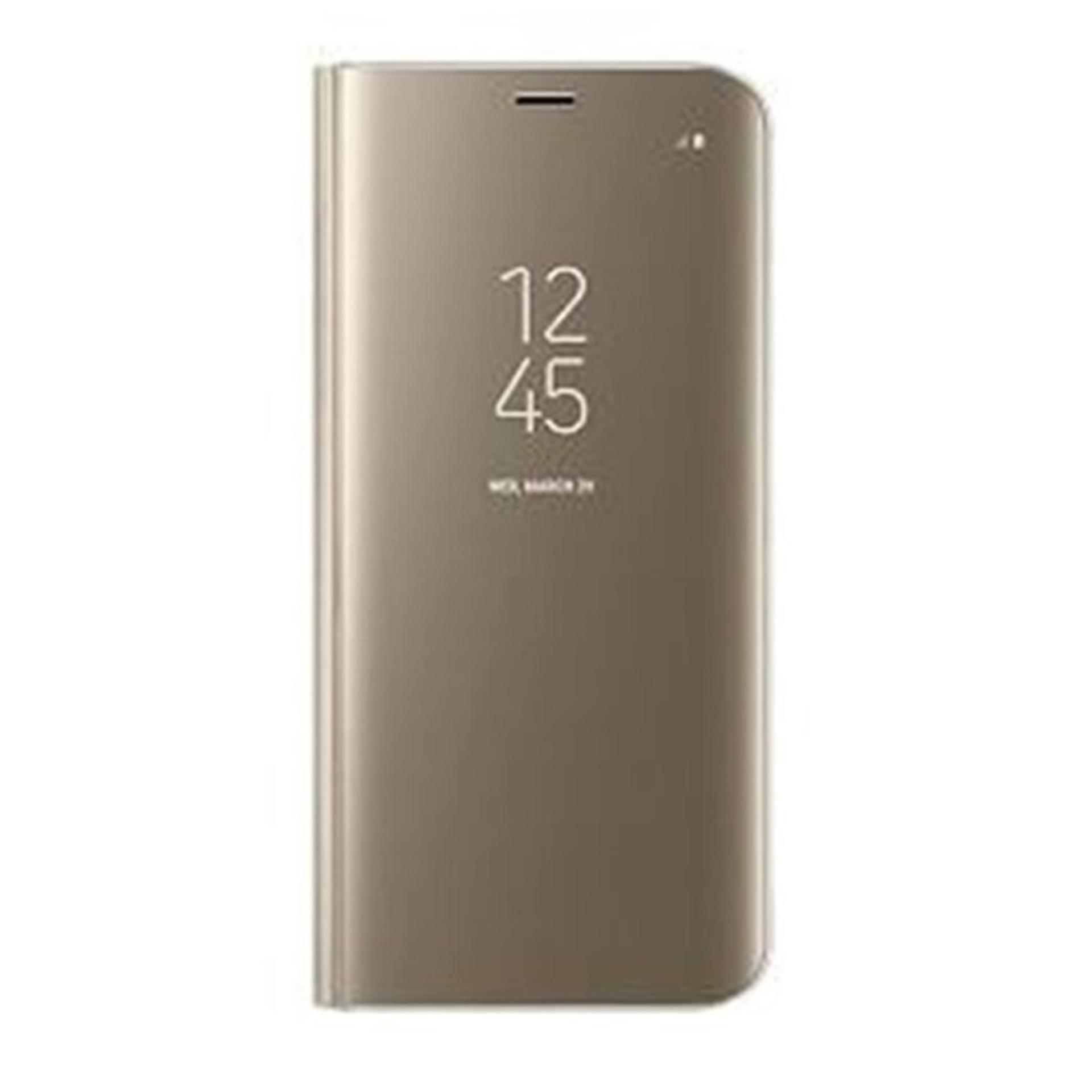 Flip Cover ORIGINAL STANDING CASE Smart S-View Mirror Auto Lock Samsung Galaxy Note 9 – Gold