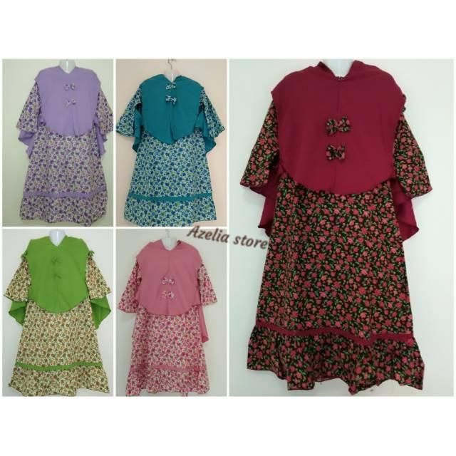 Gamis anak rempel pita (serian tk)