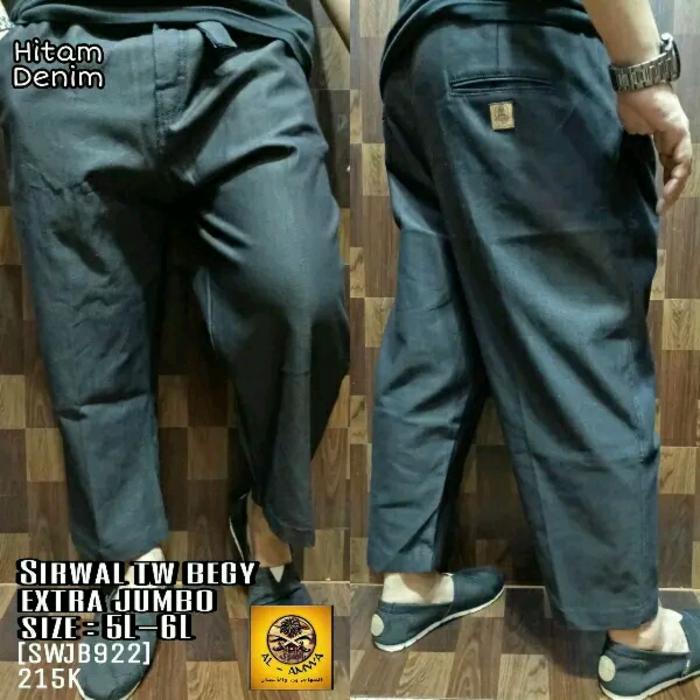 Sirwal TW Begi Extra Jumbo 5XL 6XL Al Amwa Muslim Celana Baju