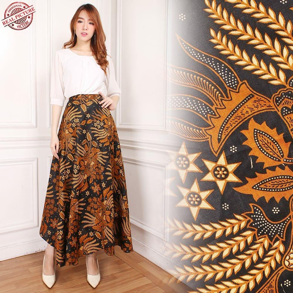 SB Collection Rok Lilit Ulfi Payung Maxi Panjang Longskirt Batik Wanita