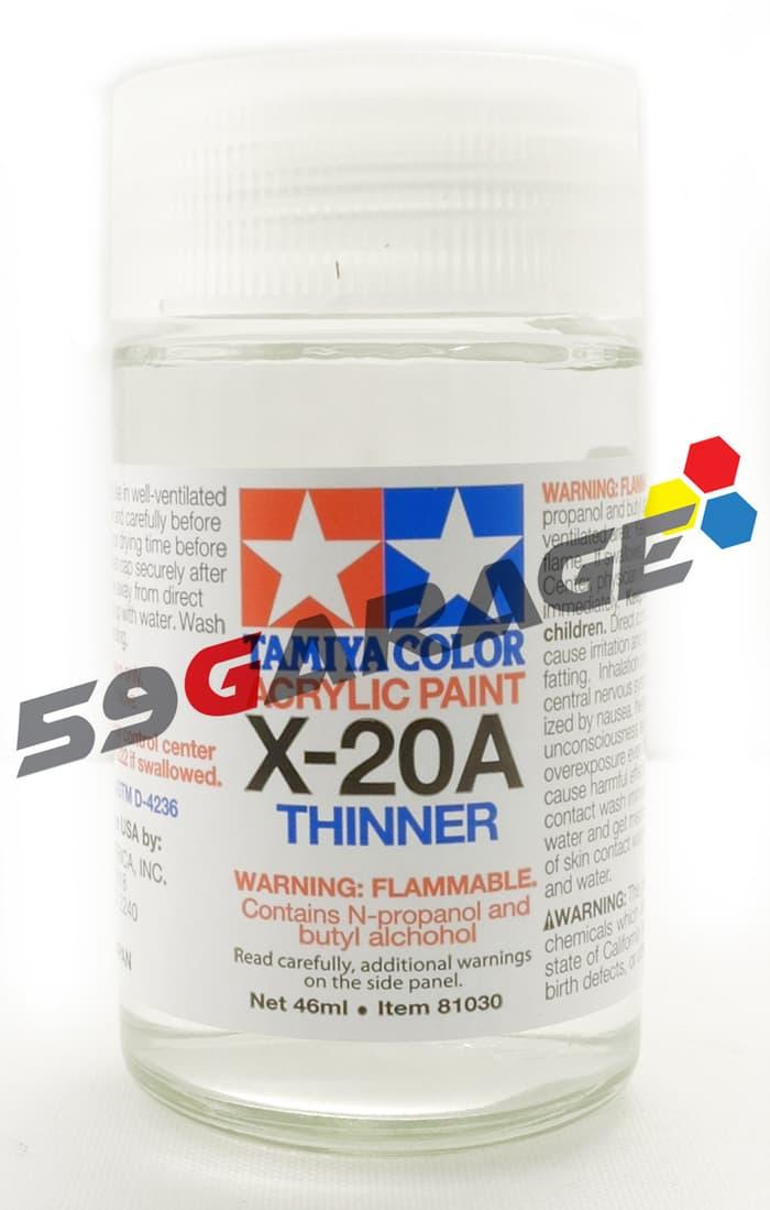Terbaru!! Tamiya Acrylic Thinner 46Ml - ready stock