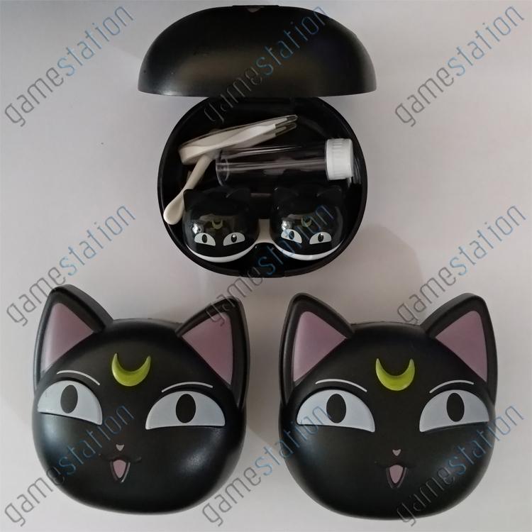 Tempat Softlens Unik &Lucu Kharakter Kucing Hitam