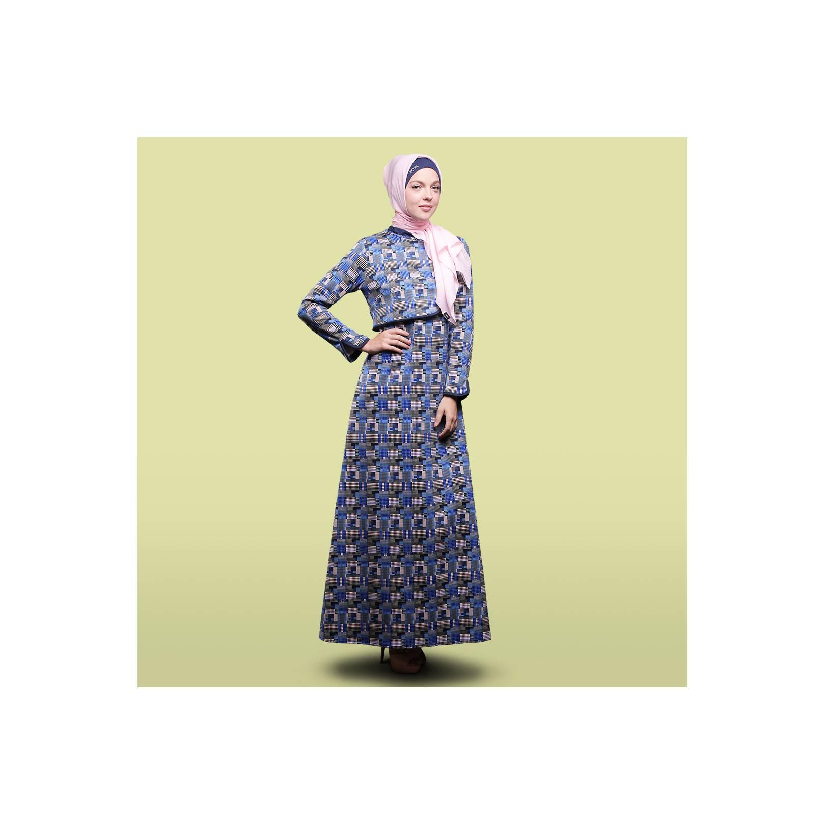Zoya Gamis Muslimah Dress Motif Cantik - Fadiya Dress